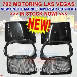 2014 + Harley Touring Saddle Bag LID 6x9 Cut In Kit Allows 6x9 In Factory LID