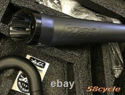 2018-2021 Harley Touring Two Brothers Full Exhaust System Black 005-4870199-B
