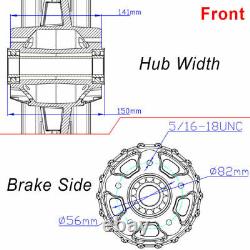 21 3.5 Fat Spoke Front Wheel for Harley Touring Street Electra Glide FLHTCU