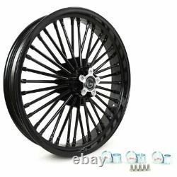 21 3.5 Fat Spoke Front Wheel for Harley Touring Street Electra Glide FLHTCU