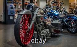 21 True Wrap Custom Front Fender HD Harley Touring Bagger Trike Softail FL KP