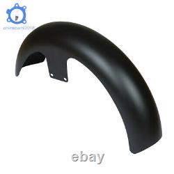 21 Wrap Black Front Fender For Harley Touring Electra Street Glide Baggers New