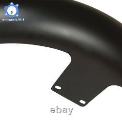 21 Wrap Black Front Fender For Harley Touring Electra Street Glide Baggers New