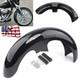 21 Wrap Black Front Fender For Harley Touring Electra Street Glide King Baggers