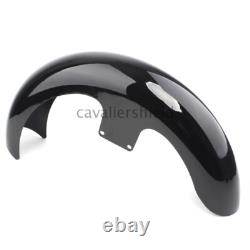 21 Wrap Black Front Fender For Harley Touring Electra Street Glide King Baggers