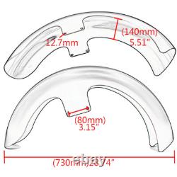 21 Wrap Front Fender For Harley Touring Electra Street Road Glide King Baggers 21 Wrap Front Fender For Harley Touring Electra Street Road Glide King Baggers
