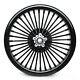 21''x3.5 Fat Spoke Front Wheel Rim For Harley Touring Electra Glide Ultra 84-08