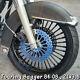 21x3.5 Fat Spoke Front Wheel For Harley Touring Road King Glide Flht Flhx 00-07