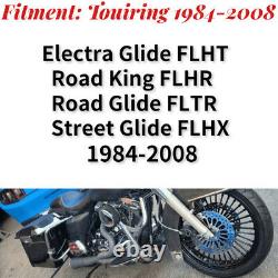 21x3.5 Fat Spoke Front Wheel for Harley Touring Road King Glide FLHT FLHX 00-07