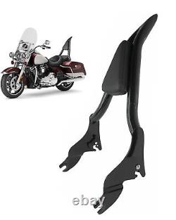 22 Tall Backrest Sissy Bar For Harley Road Glide Street Touring Road King 09-24