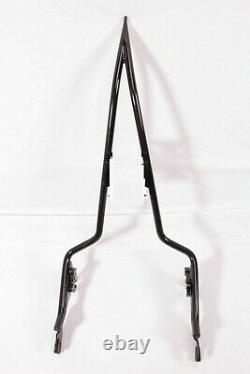 22TALL BACKREST SISSY BAR w PAD 4 HARLEY TOURING ROAD KING STREET ELECTRA 09-21