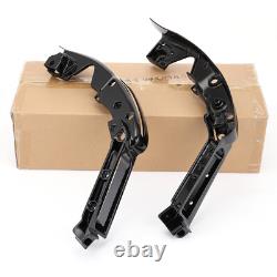 2PC Black Rear Fender Struts Support Bracket For Harley Touring Road Glide 14-Up