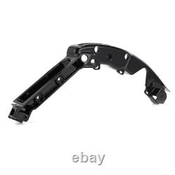 2PC Black Rear Fender Struts Support Bracket For Harley Touring Road Glide 14-Up