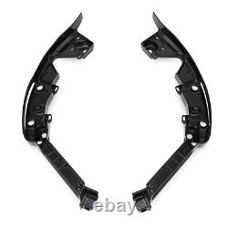2PC Black Rear Fender Struts Support Bracket For Harley Touring Road Glide 14-Up
