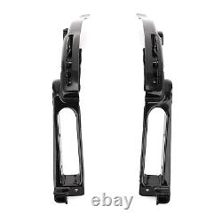 2PC Black Rear Fender Struts Support Bracket For Harley Touring Road Glide 14-Up