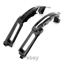 2PC Black Rear Fender Struts Support Bracket For Harley Touring Road Glide 14-Up