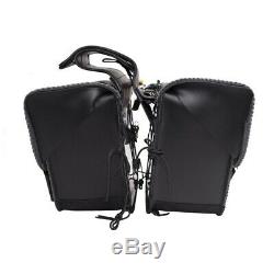 2pc Harley Sportster 1200 XL 883 Waterproof Saddlebags Tour Set Zip-off Dd16