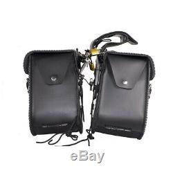 2pc Harley Sportster 1200 XL 883 Waterproof Saddlebags Tour Set Zip-off Dd16