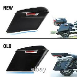 4 CVO Stretched Extended Hard Saddlebags For Harley Touring Street Glide 14-20