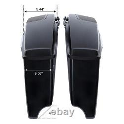 4 Extended Hard Saddlebags For Harley Touring CVO Road Glide Special 2014-2020