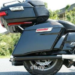 4 Extended Hard Saddlebags For Harley Touring CVO Road Glide Special 2014-2020