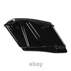 4 Stretched Hard Saddlebag Bags Fit For Harley CVO Touring Road Glide 2014-Up