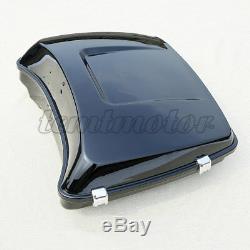 5.5 ABS Razor Pack Trunk with Latch For Harley Tour Pak Electra Road Glide 14-19