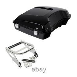 5.5 Razor Pack Trunk Solo Mount Rack Fit For Harley Tour Pak Road Glide 97-08