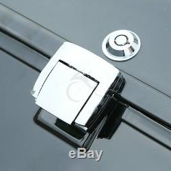 5.5 Razor Tour Pak Pack Trunk &Latch Key Fit For Harley Street Road Glide 97-13