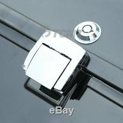 5.5 Razor Tour Pak Pack Trunk WithLatches Fit For Harley Road Electra Glide 97-13