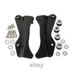 5.5 Razor Trunk Pad Mount Rack Docking Hardware Fit For Harley Touring 14-25 US