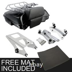 5.5 Razor Trunk Pad Rack Docking Kit Fit For Harley Tour Pak Road King 14-24 23
