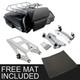 5.5 Razor Trunk Pad Rack Docking Kit Fit For Harley Tour Pak Road King 14-24 23