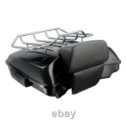 5.5 Razor Trunk Pad Rack Docking Kit Fit For Harley Tour Pak Road King 14-24 23