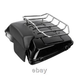 5.5 Razor Trunk Pad Rack Docking Kit Fit For Harley Tour Pak Road King 14-24 23