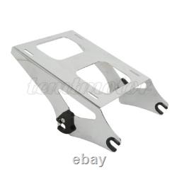 5.5 Razor Trunk Pad Rack Docking Kit Fit For Harley Tour Pak Road King 14-24 23