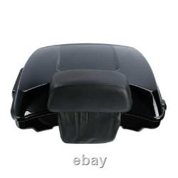 5.5 Razor Trunk Pad Rack Docking Kit Fit For Harley Tour Pak Road King 14-25 24