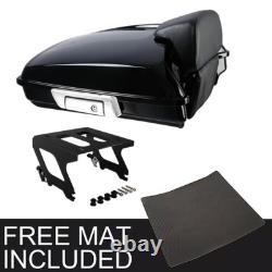 5.5 Razor Trunk Pad Solo Rack Fit For Harley Tour Pak Low Rider ST FXLRST 22-24