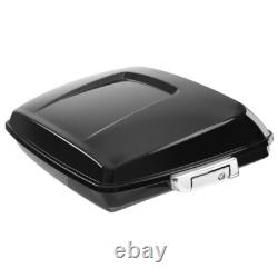 5.5 Razor Trunk Solo Mount Rack Fit For Harley Touring Road King 2014-2025