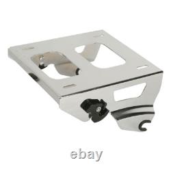 5.5 Razor Trunk Solo Mount Rack Fit For Harley Touring Road King 2014-2025