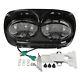5.75 Dual Led Headlight Projector Lamp Fit For Harley Touring Road Glide 98-13