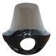 5.75 Headlight Fairing Mask With 17 Windshield For Harley Touring 35-49mm Forks