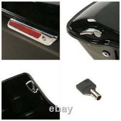 5 Stretched Extended Saddlebags & LED Rear Fender For Harley Touring CVO 14-20