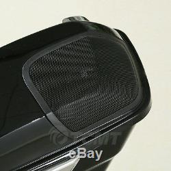 5 Stretched Extended Saddlebags with Speaker Cutout For Harley Touring 2014-2020