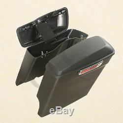 5 Stretched Saddle Bags For Harley HD Touring Road King Street Glide 2014-2020