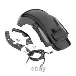 5 Stretched Saddlebags & CVO Rear Fender For Harley Touring Road King 2009-2013