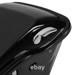 5 Stretched Saddlebags Fit For Harley Touring Road Electra Street Glide 14-21