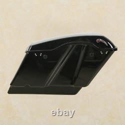 5 Stretched Saddlebags Fit For Harley Touring Road King Electra Glide 1993-2013