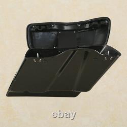 5 Stretched Saddlebags Fit For Harley Touring Road King Electra Glide 1993-2013