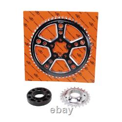 530 Chain Drive Conversion Kit for Harley 6 Speed 07-08 Touring 07-23 Softail FX